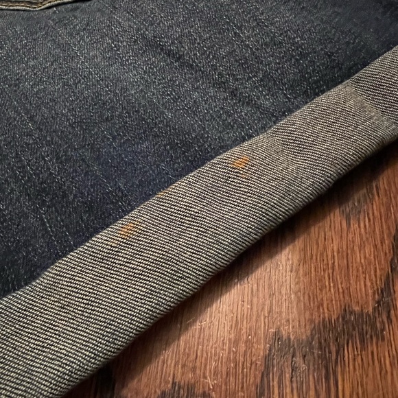 *3 for $15* Liz Lange Maternity denim shorts. Size Medium - Picture 6 of 6